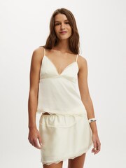 Cotton On Estelle Satin Lace Camisole - Obraz 3 z 4