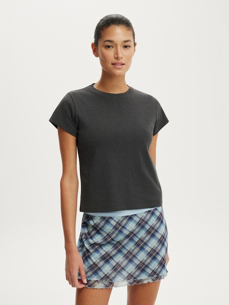 Cotton On Blue Molly Mini Skirt - Image 1 of 4