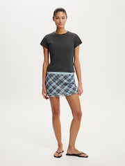 Cotton On Blue Molly Mini Skirt - Image 3 of 4