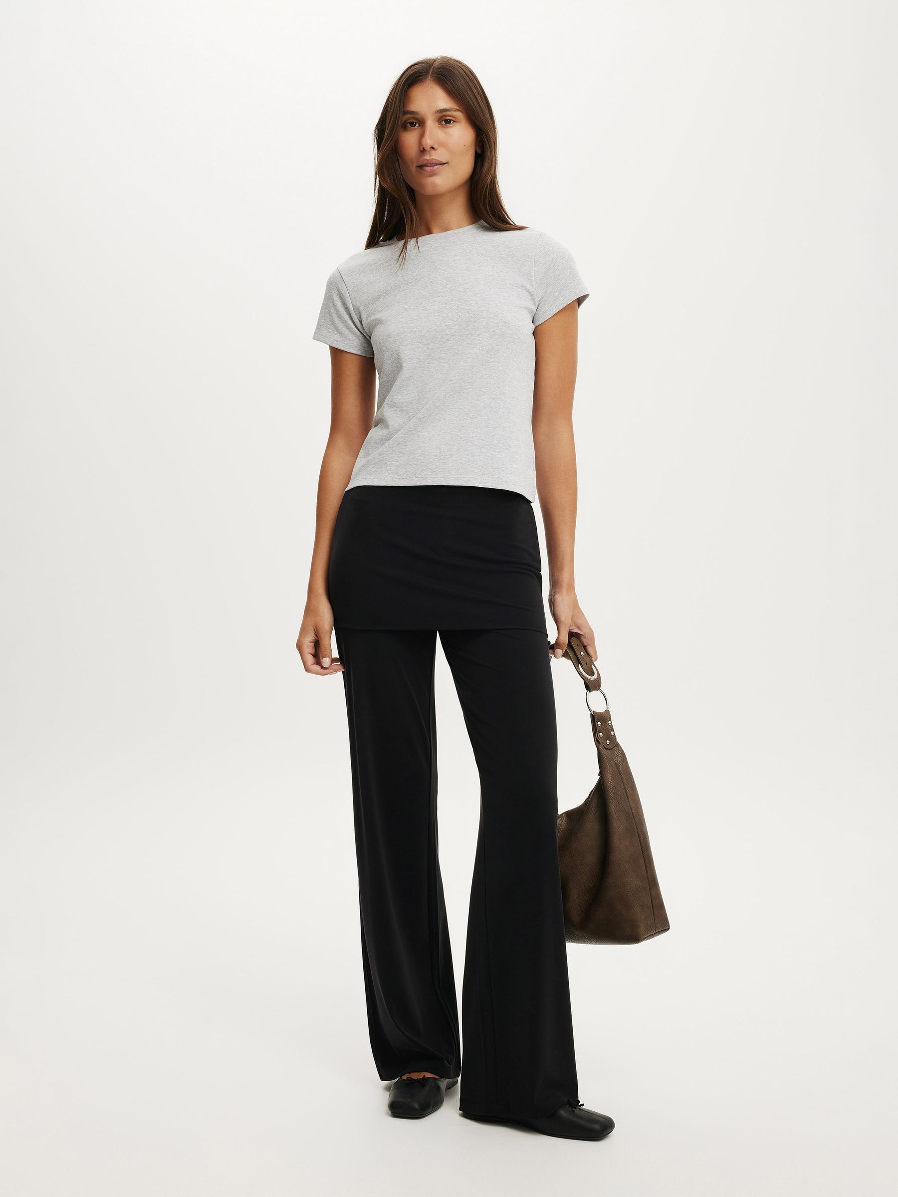 Buy Cotton On Black Honey Over Skirt Trousers from Next USA