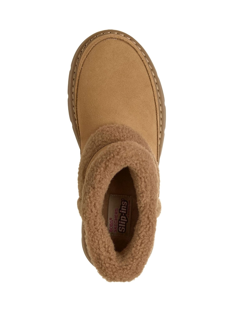Skechers Brown Keepsakes Lite Winter Snug Boots - Image 2 of 3