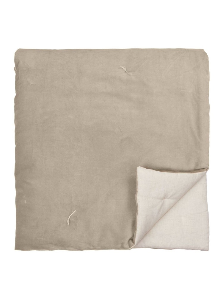 Wylder Natural Edie Cotton Velvet Bedspread - Image 5 of 5