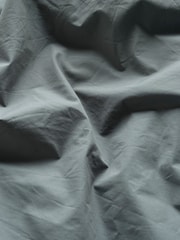 Bedfolk Sea Relaxed Cotton Duvet Cover - Image 4 of 4