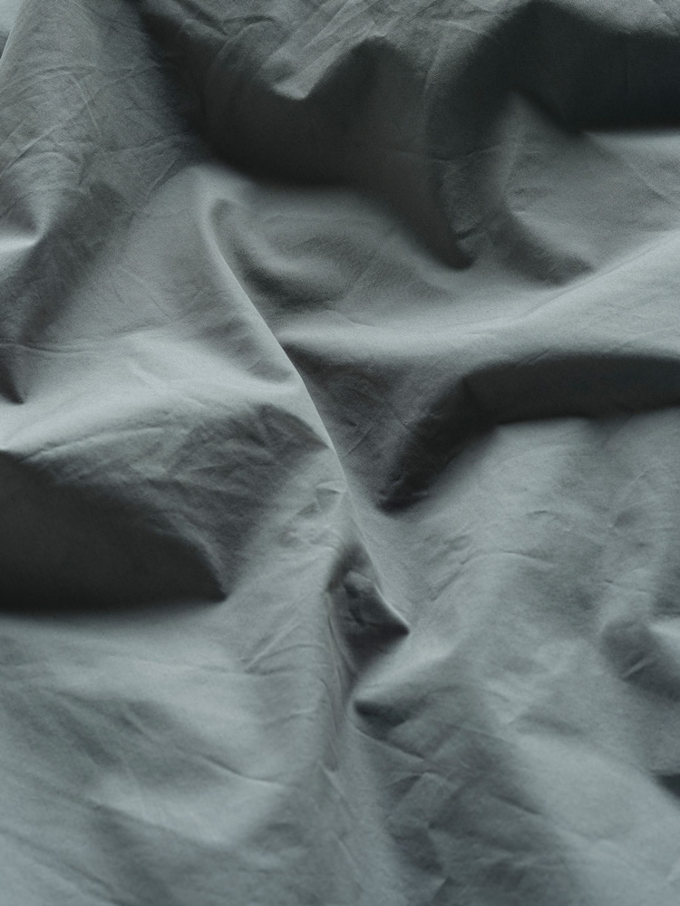 Bedfolk Sea Relaxed Cotton Duvet Cover - Image 4 of 4