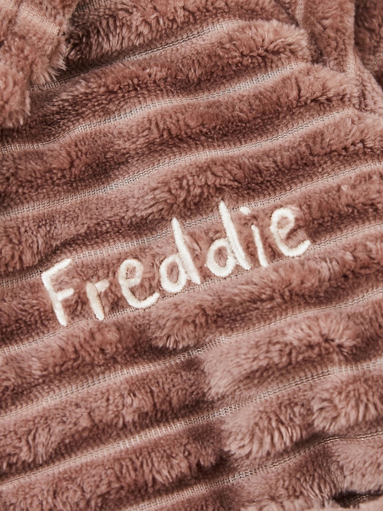 Personalised Highland Cow Fleece Robe by My 1st Years - Image 4 of 4 Personalised Highland Cow Fleece Robe by My 1st Years - Image 4 of 4