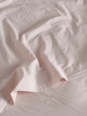 Bedfolk Rose Relaxed Cotton Deep Fitted Sheet - Image 2 of 4