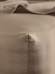 Bedfolk Relaxed Cotton Deep Fitted Sheet - Imagen 1 de 4