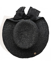 Seaspray Black Juliet Metallic Sun Hat - Image 5 of 7