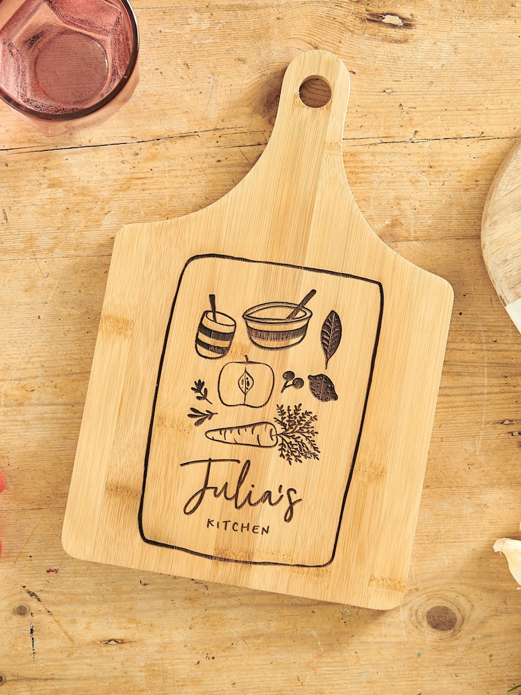 Personalised Kitchen Chopping Board by No Ordinary Gift - Image 2 of 3