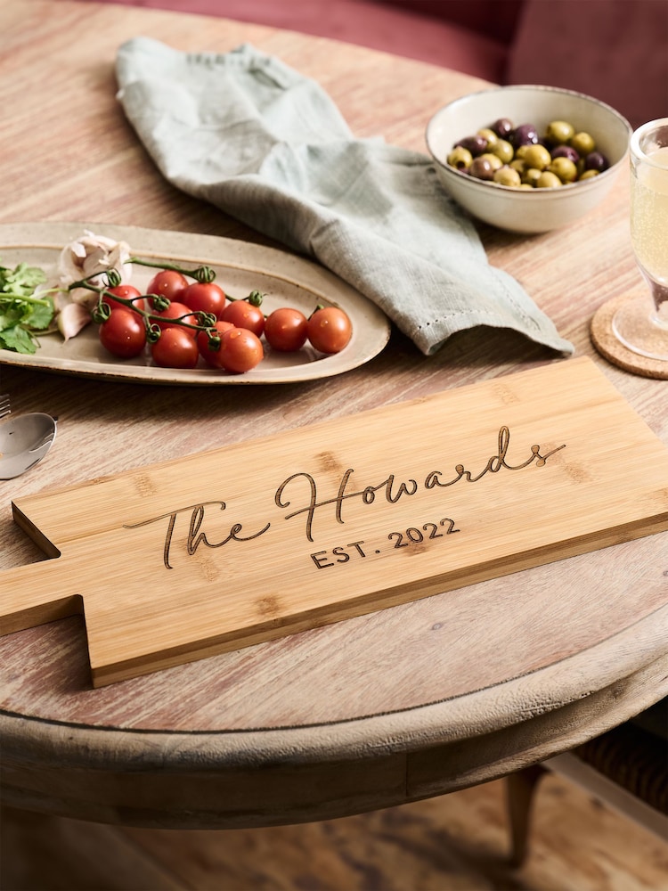 Personalised Family Serving Board by No Ordinary Gift - Image 1 of 1