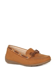Gabor Brown Evie Nubuck Loafers - Image 2 of 2
