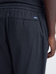 Blend Blue Malvin Relaxed Linen-Blend Trousers - Image 5 of 8