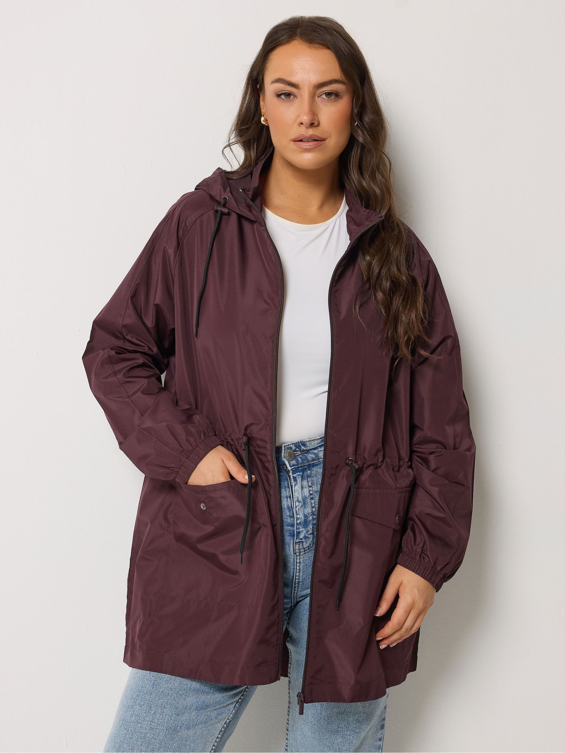 muta 【25AW】 BLISTER JACQUARD PARKA Buy Yours Curve Purple Drawstring Lightweight Parka Jacket from