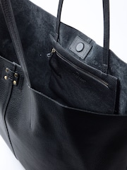 Lakeland Leather Black Tarraby Tote Bag - Image 5 of 7