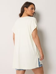 Yours Curve Cream Grown On Sleeve Cover-Up - Image 2 of 5