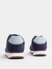 Yours Curve Blue EEE Extra-Wide Fit Colourblock Trainers - Image 5 of 6