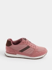 Yours Curve Pink EEE Extra-Wide Fit Colourblock Trainers - Image 3 of 5