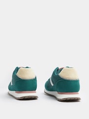 Yours Curve Green EEE Extra-Wide Fit Colourblock Trainers - Image 4 of 5
