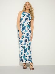 Ναυτικό μπλε Floral - Long Tall Sally Column Dress - Εικόνα 1 από 5
