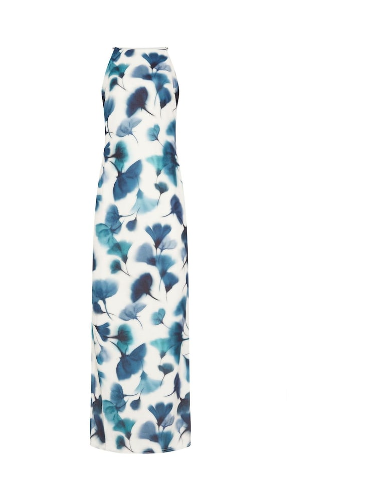 Ναυτικό μπλε Floral - Long Tall Sally Column Dress - Εικόνα 5 από 5