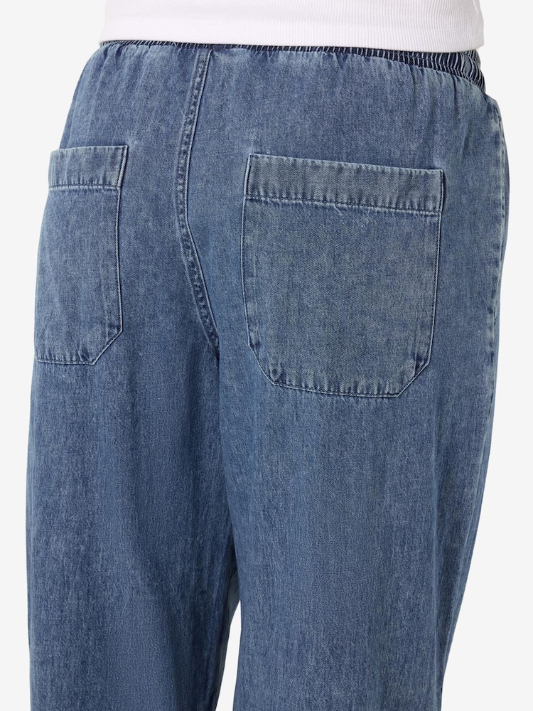 NOISY MAY Elastic Wide Trousers - Εικόνα 5 του 5