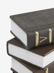 Dark Grey Books Resin Side Table - Image 2 of 5