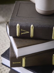 Dark Grey Books Resin Side Table - Image 3 of 5