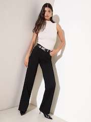 Friends Like These True Black Everyday Wide Leg Jeans - Image 1 of 5