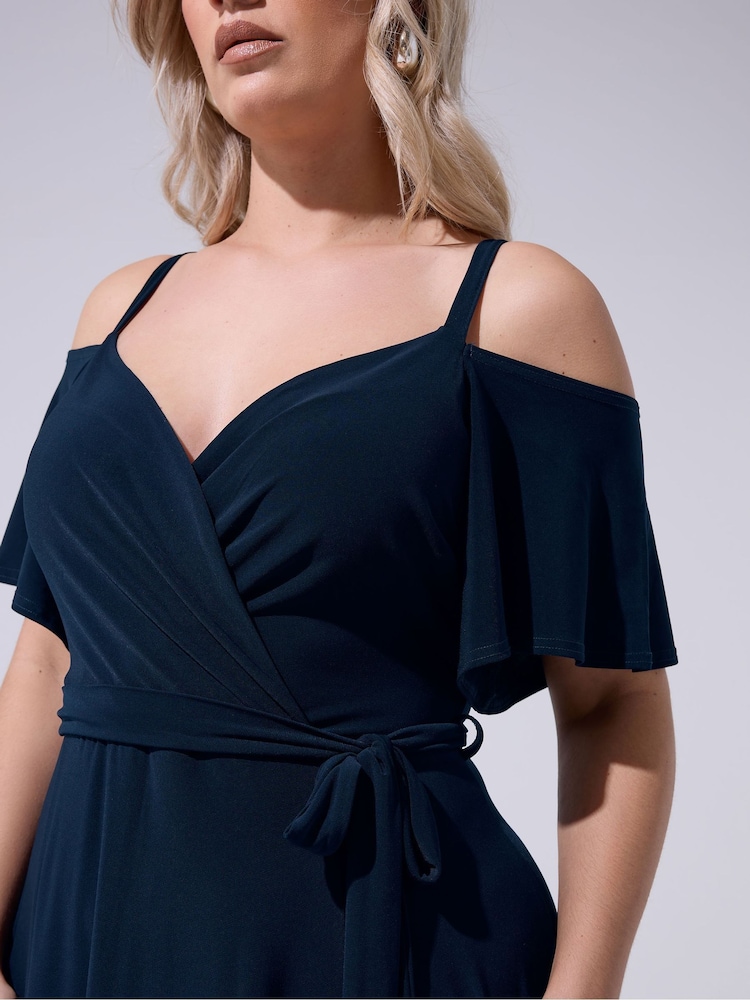 cami dress cotton VANNA Silk/Cotton Cami Dress in Aqua Teal