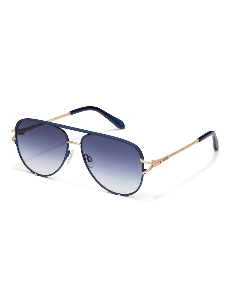 QUAY Blue High Key Twist Sunglasses - Image 4 of 4