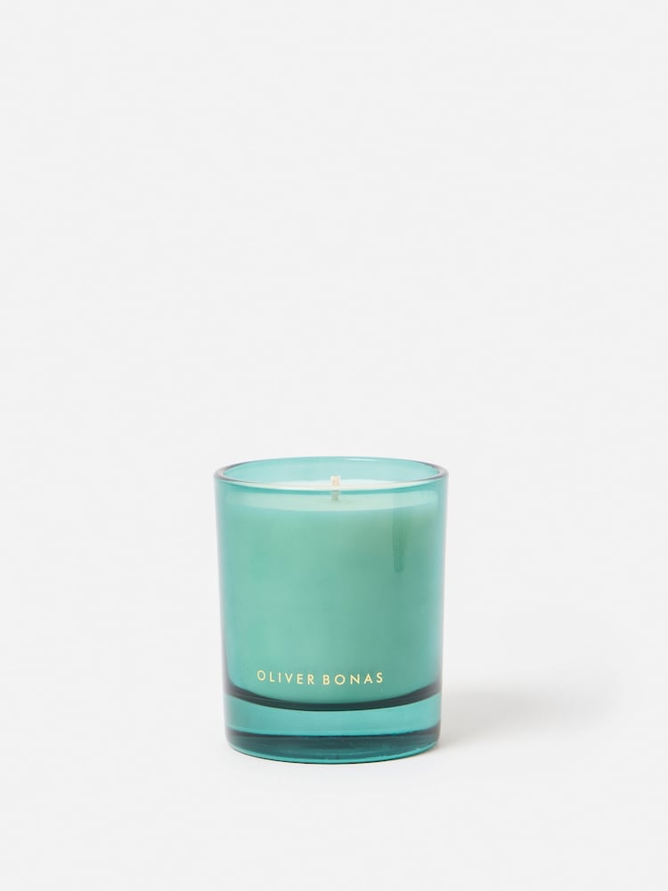 Oliver Bonas Green Raya Pomegranante & Patchouli Candles - Image 1 of 4 Oliver Bonas Green Raya Pomegranante & Patchouli Candles - Image 1 of 4