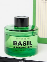 Oliver Bonas Green Firma Basil & Tomato Leaf Reed Diffuser - Image 3 of 4