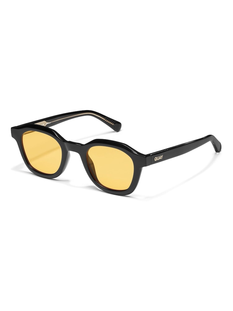 QUAY Black/Daisy Roll Film Polarized Sunglasses - Image 4 of 4