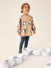 Neutral Sweatshirt and Leggings Set (3mths-7yrs) - Image 1 of 9