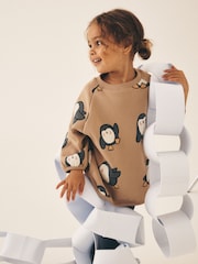 Neutral Sweatshirt and Leggings Set (3mths-7yrs) - Image 2 of 9