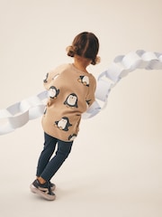 Neutral Sweatshirt and Leggings Set (3mths-7yrs) - Image 3 of 9