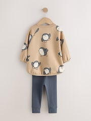 Neutral Sweatshirt and Leggings Set (3mths-7yrs) - Image 7 of 9