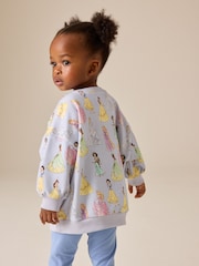 Blue Princess Disney Princess Sweatshirt and Leggings Set (6mths-7yrs) - Image 3 of 4