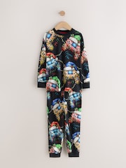 Black Novelty Gamer - Christmas Pyjamas Set (3-16yrs) - Imagem 1 de 4