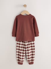 Gingerbread Check Christmas Pyjamas (9mths-12yrs) - Image 2 of 5
