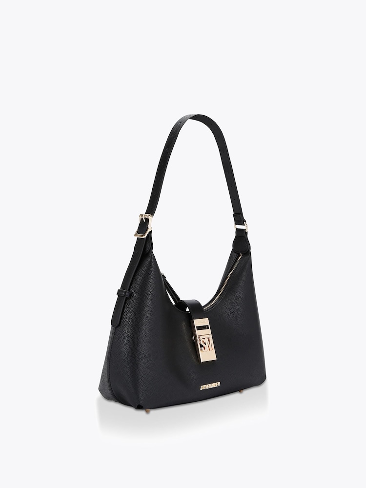 Steve Madden Black Bovie Bag - Image 2 of 4 Steve Madden Black Bovie Bag - Image 2 of 4