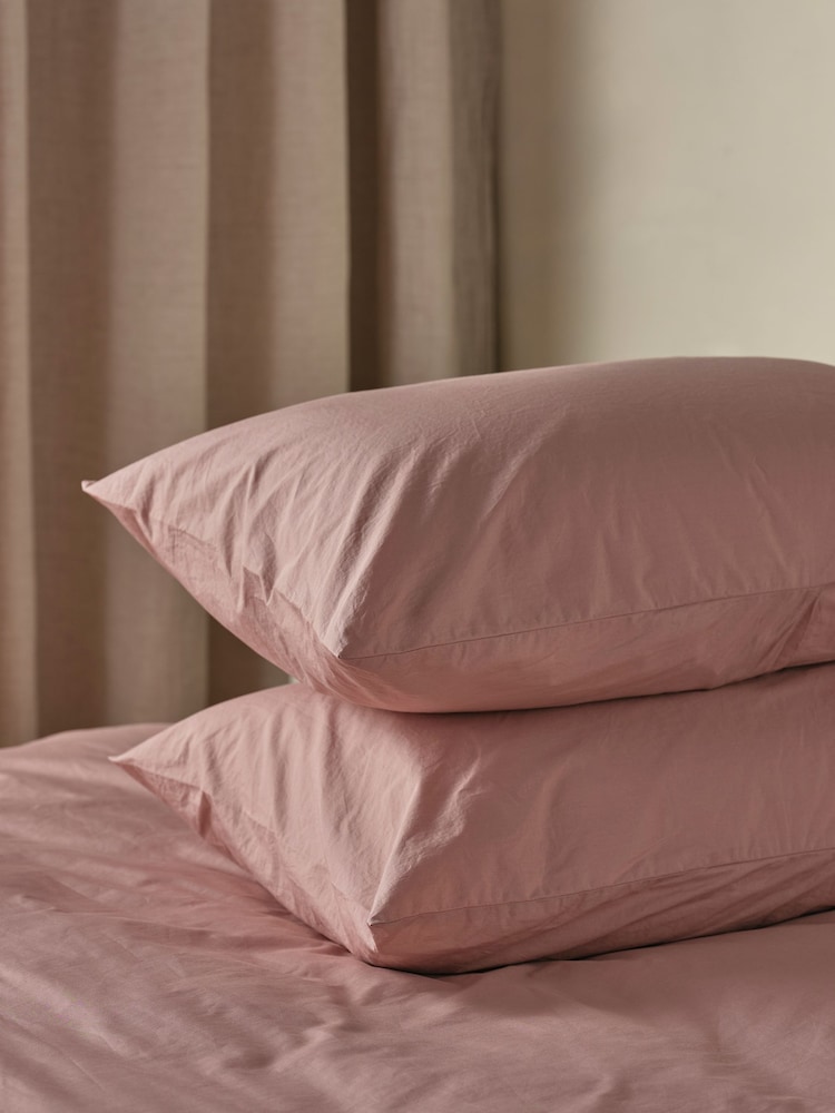 Bedfolk Relaxed Cotton Pillowcases Pair - Image 1 sur 4