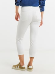 Weiß - JD Williams Skinny Crop Leggings - Bild 2 von 3