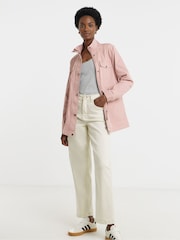 JD Williams Pink Stretch Utility Jacket - Image 4 of 4