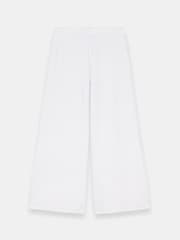 Mint Velvet Natural Pinstripe Wide Trousers - Image 6 of 7