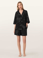 Negro - AllSaints Clem Pyjamas Set - Imagen 3 de 6