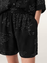 Negro - AllSaints Clem Pyjamas Set - Imagen 5 de 6