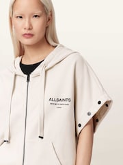 AllSaints White Dreamer Amphia Hoodie - Image 1 of 7