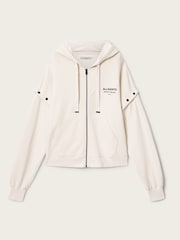 AllSaints White Dreamer Amphia Hoodie - Image 7 of 7