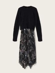 AllSaints Black Donatella Dress - Image 7 of 7